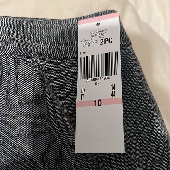 Le Suit Womens Button Up Blazer with slack’s Size 10 NWT - Picture 6 of 8